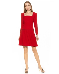 Платье цвета пепла, красный Alexia admor