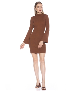 Платье Сиенна, коричневый Alexia admor