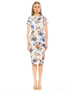 Робин Платье, цвет mint floral Alexia admor