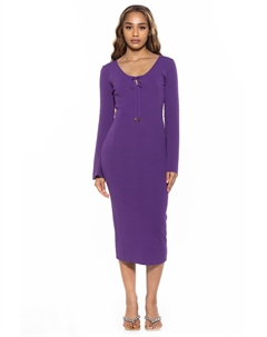 Платье Акари, цвет plum Alexia admor