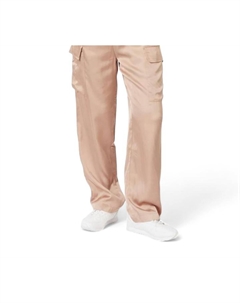 Сатиновые брюки карго золотого цвета Esqualo