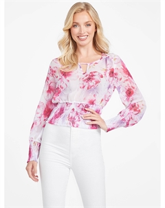 Топ Eco Nelly, цвет pure white multi Guess factory