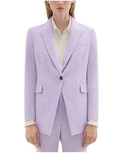Etiennette шерстяной блейзер, фиолетовый Theory