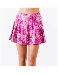 Женская струящаяся юбка для плавания с высокой талией и шортами, цвет raspberry burst Calypsa
