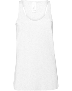 Женская майка-майка из джерси с эффектом потертости, белый Bella+canvas