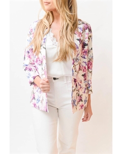 Льняной блейзер Owen с цветочным принтом, цвет floral Cami nyc