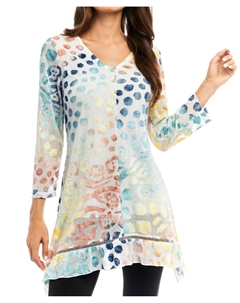 Туника Burnout с анималистичным принтом, разноцветная, цвет multi colored Adore