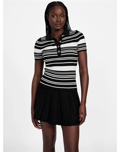 Топ свитера Angel Polo, цвет jet black multi Guess factory