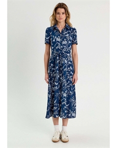 Платье-рубашка LANGE MIT GÜRTEL, деним Cache cache