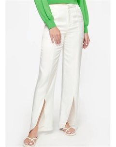 Брюки Amelie Twill белого цвета Cami nyc