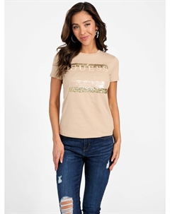 Футболка с логотипом Лерни, цвет g118 Guess factory