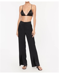 Брюки Amelie Twill черного цвета Cami nyc