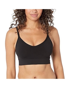 Женский беспроводной утягивающий бюстгальтер-бралетт, цвет very black Spanx