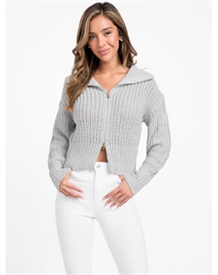 Вязаный свитер Georgia, цвет light melange grey Guess factory