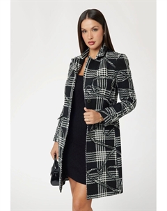 Классическое пальто, черный Guess