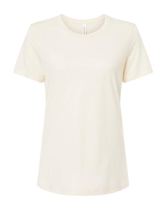 Женская футболка свободного кроя Triblend, цвет solid natural triblend Bella+canvas