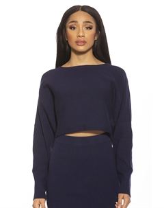 Свитер Кензи, темно-синий Alexia admor