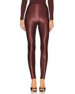 Матовые металлические леггинсы медного цвета, цвет copper Commando