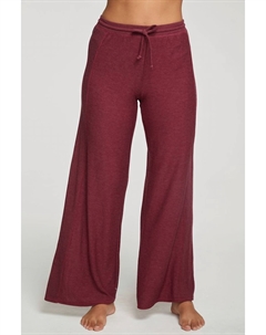 Уютные трикотажные брюки с широкими штанинами и ребристыми вставками в звенящем стиле, цвет jingle Chaser