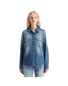 Рубашка 178166, синий Scotch&soda