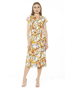 Платье-халат Iris, цвет large palm Alexia admor