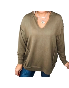 Свитер Whurt The Wait в оливковом цвете Andree by unit