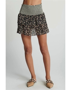 Юбка Лара в цветочек в клетку, цвет floral gingham Sundays