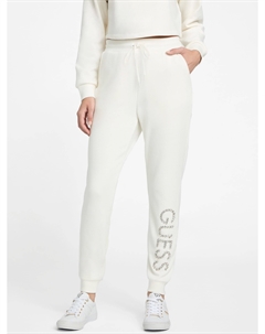 Джоггеры Camilla со стразами, цвет spirit white Guess factory