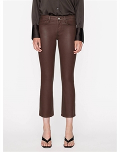 Брюки Le Crop Mini Boot Pant в цвете Dark Chocolate Frame