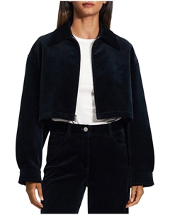 Velvet Куртка А-силуэта на молнии, зеленый Theory