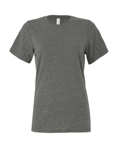 Футболка свободного кроя из джерси для женщин и женщин, цвет deep heather Bella+canvas
