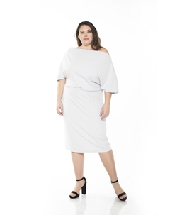 Платье Оливия - Большой размер, цвет slate Alexia admor