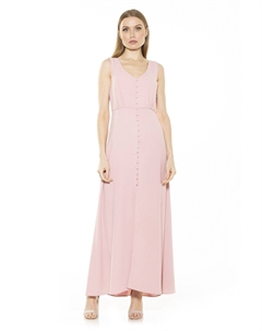 Платье макси Милана, красный Alexia admor