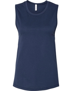 Женская майка-майка из джерси, темно-синий Bella+canvas