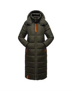 Стеганое пальто "Хрустальный цветок", модное, стеганое женское зимнее пальто, зеленый Navahoo