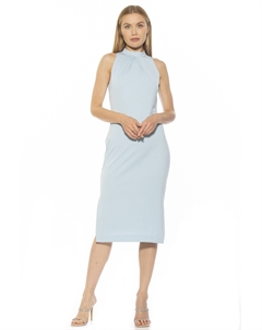 Платье без рукавов «Мила», цвет halogen blue Alexia admor