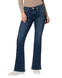 Джинсы Nico Midrise Bootcut Barefoot с надписью «Сообщение», цвет message Hudson