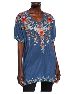 Туника Tamaya в цвете Twilight Blue Johnny was