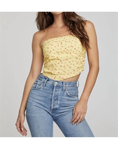 Укороченный топ Pier в цветке аниса, цвет anise flower Chaser