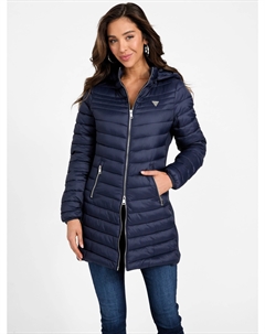 Кружевное стеганое пальто, цвет nocturnal navy Guess factory