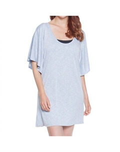 Туника Cabana Flutter в горошек, вызывающая синяя Dotti