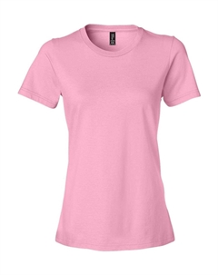 Легкая женская футболка Softstyle, цвет charity pink Gildan