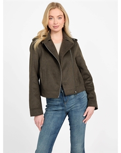 Тканая куртка Bethany, оливково-черный Guess factory
