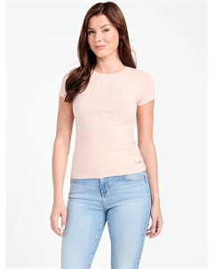Футболка Juliana с цветочным узором, цвет vapor rose Guess factory