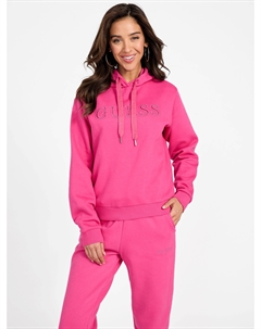 Толстовка с капюшоном Zendra из флиса, цвет cell pink Guess factory