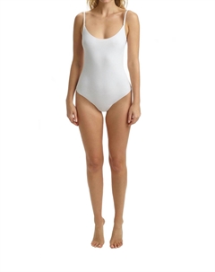 Боди Essential Cotton Underwear в белом цвете Commando