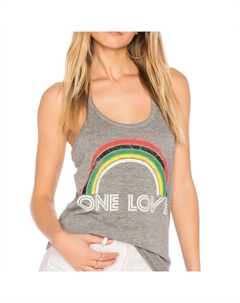 Майка One Love серого цвета Chaser