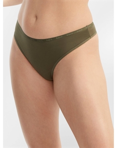 Женские трусики-стринги The Easy Everyday из хлопка, оливковый Bare