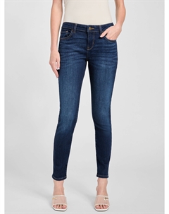 Узкие джинсы Eco Jaymie с низкой посадкой, цвет dark wash Guess factory