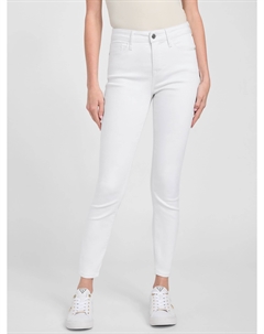Узкие джинсы Eco Jaden Sculpt средней посадки, цвет white wash destory Guess factory